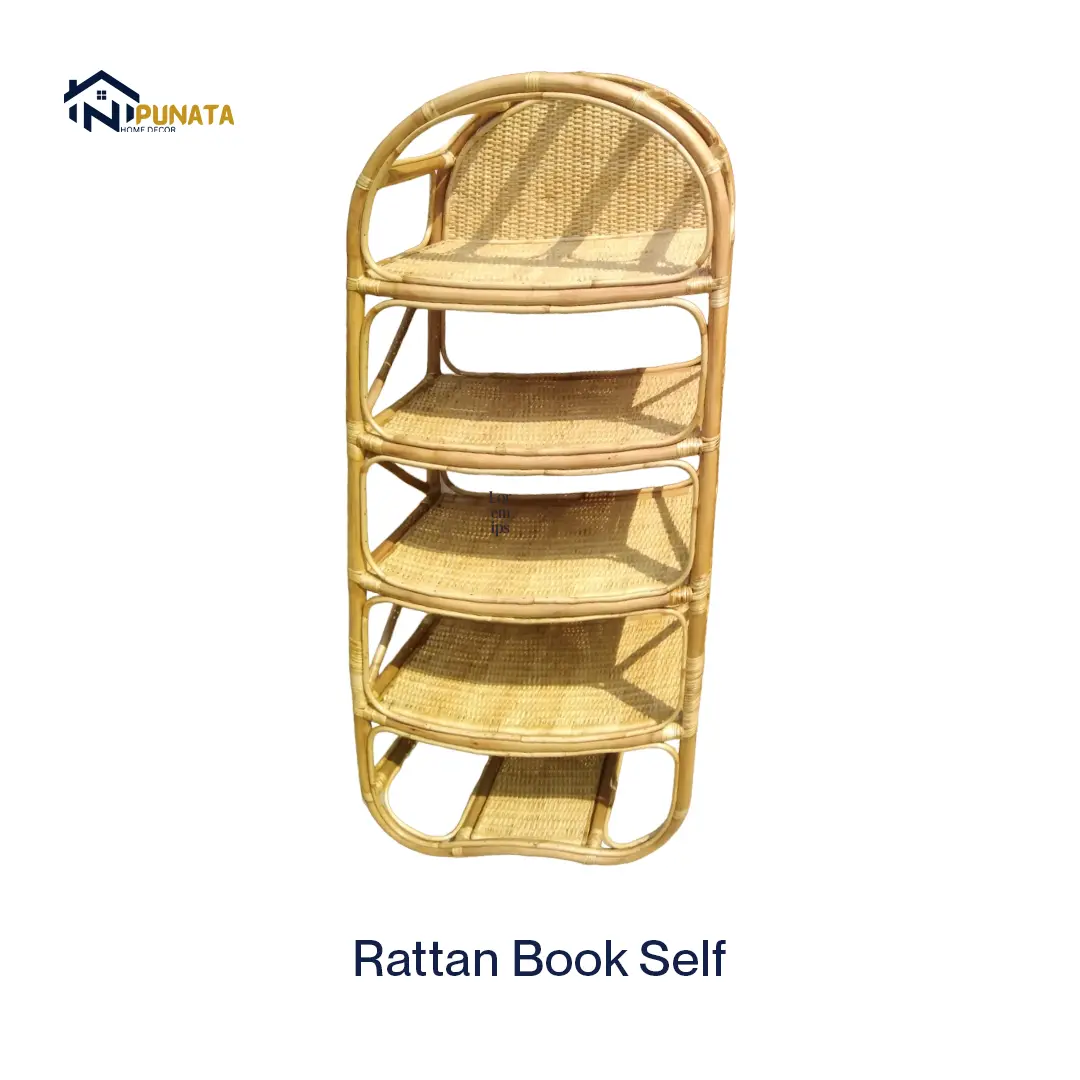 Rattan/Cane Book Shelf